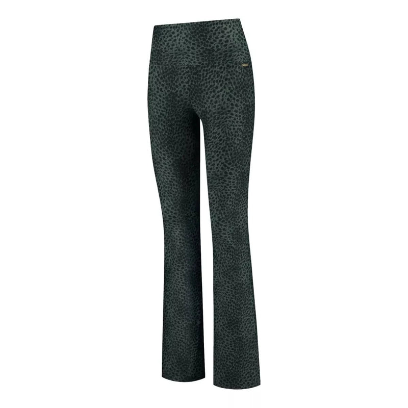 DEBLON SP TIGHT S / GROEN COMBI Deblon Celine Flared Legging Groen - Match Laren