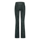 DEBLON SP TIGHT S / GROEN COMBI Deblon Celine Flared Legging Groen - Match Laren
