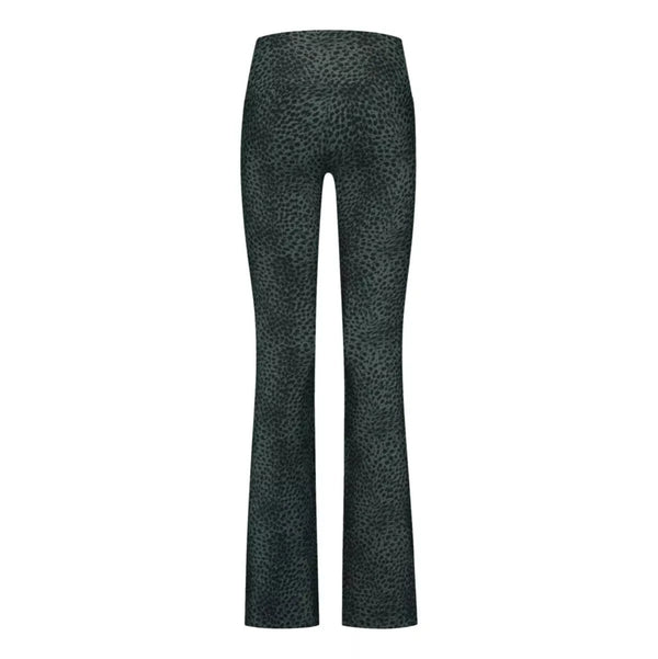 DEBLON SP TIGHT S / GROEN COMBI Deblon Celine Flared Legging Groen - Match Laren