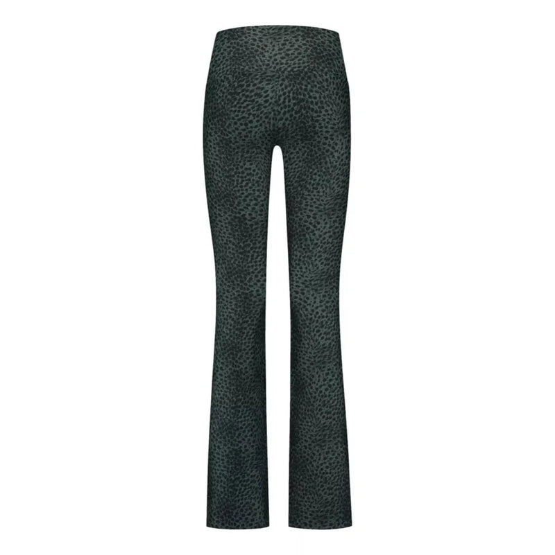 DEBLON SP TIGHT S / GROEN COMBI Deblon Celine Flared Legging Groen - Match Laren