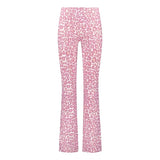 DEBLON Deblon Sports Cropped Legging Flared Celine Leopard Rose - Match Laren