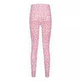 DEBLON SP TIGHT S / ROSE COMBI Deblon Sports Legging High Waist Leopard Rose - Match Laren