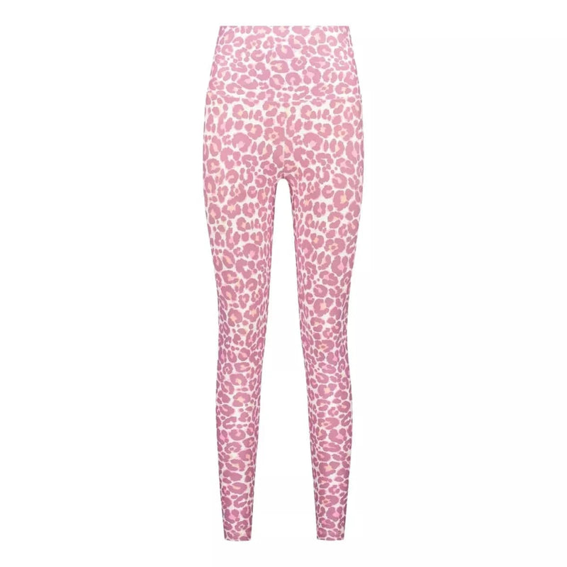 DEBLON SP TIGHT S / ROSE COMBI Deblon Sports Legging High Waist Leopard Rose - Match Laren