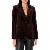 ZADIG & VOLTAIRE Zadig & Voltaire Blazer Vaska Velvet Donkerbruin - Match Laren