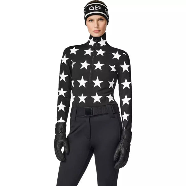 GOLDBERGH Golbergh Ski Pulli Lunaria Zwart / Zilver - Match Laren