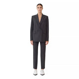 FABIANA FILIPPI M BLAZER 40 / ANTRACIET Fabiana Filippi Blazer Double-Breasted Cool Wool Antraciet - Match Laren