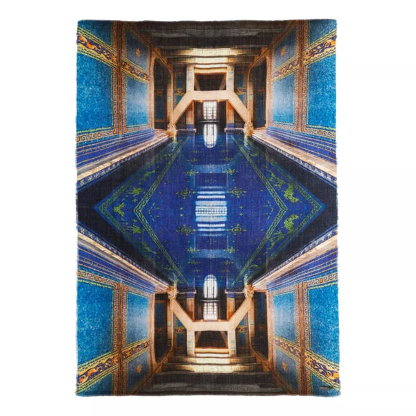 FALIERO SARTI M SJAAL ONE / BLAUW COMBI FALIERO SARTI Sjaal New Hearst Castle - Match Laren