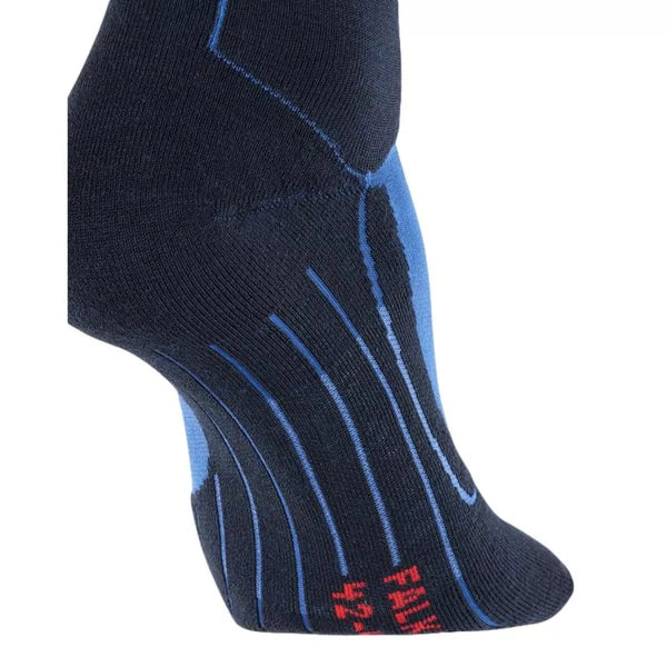 FALKE SKISOKKEN 39/41 / KOBALT COMBI FALKE Skisokken SK5 Expert Blauw/Donkerblauw - Match Laren
