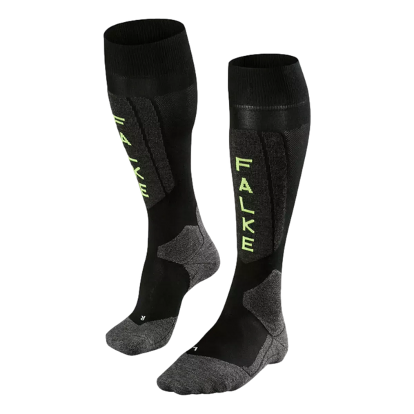 Falke Skisokken SK5 Expert Heren Zwart - Match Laren