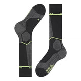 FALKE SKISOKKEN 43/46 / LIME FALKE Compressie Skikousen SK Wool Heren - Match Laren