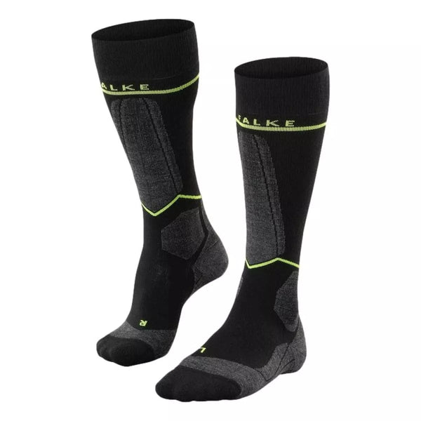 FALKE SKISOKKEN 43/46 / LIME FALKE Compressie Skikousen SK Wool Heren - Match Laren