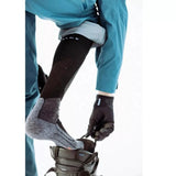 FALKE SKISOKKEN 44/45 / LIME FALKE Skisokken SK5 Expert Heren Zwart/Lime - Match Laren