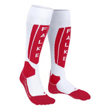 FALKE SKISOKKEN FALKE Skisokken SK5 Expert Heren Rood/Wit - Match Laren