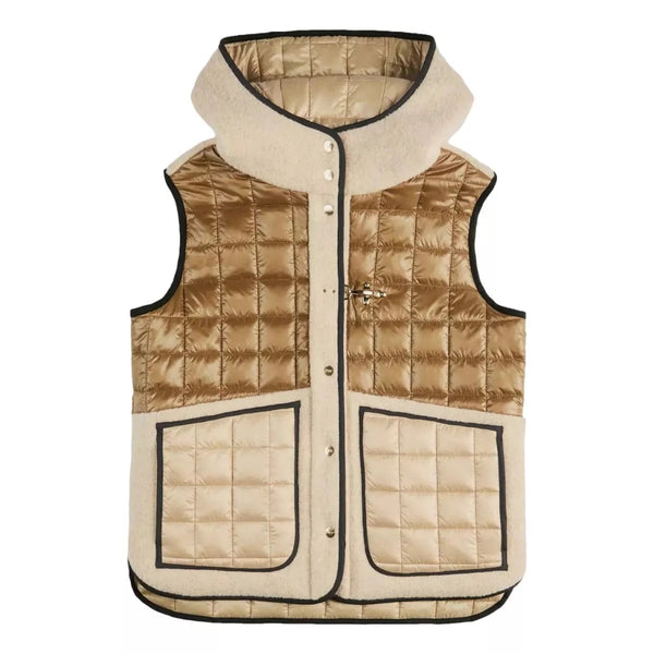 FAY M BODYWARMER S / CAMEL Fay Bodywarmer Technical Fabric Multicolour - Match Laren