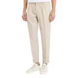 FAY M BROEK Fay Broek In Stretch Gabardine Zand - Match Laren