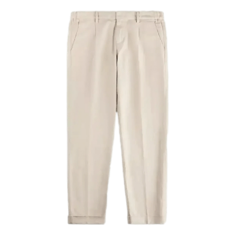 FAY M BROEK Fay Broek In Stretch Gabardine Zand - Match Laren