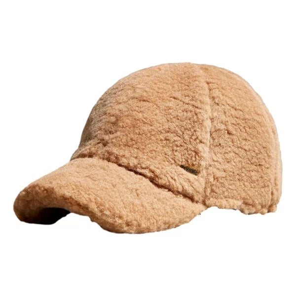 FAY M CAP S / CAMEL FAY Baseball Cap Shearling Effect - Match Laren