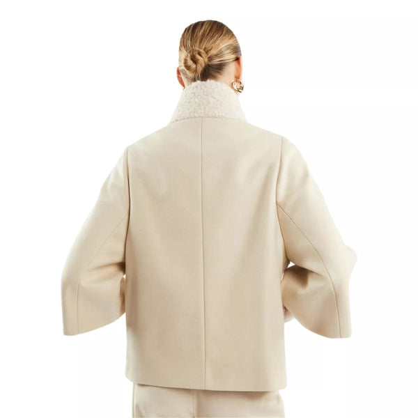 FAY M JAS Fay Cape Van Wool Off White - Match Laren