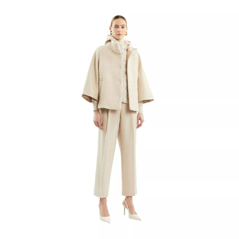 FAY M JAS Fay Cape Van Wool Off White - Match Laren