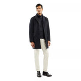 FAY Fay Double Jas In Stretch Technical Gabardine Marine - Match Laren