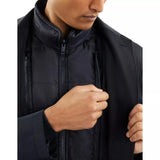 FAY Fay Double Jas In Stretch Technical Gabardine Marine - Match Laren