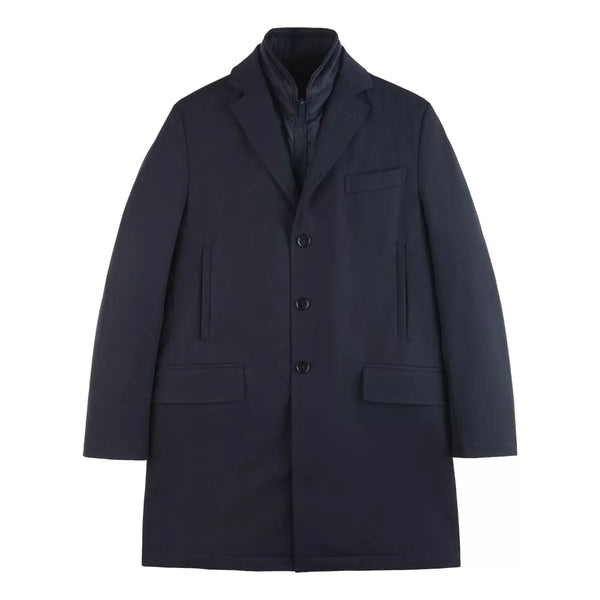 FAY M JAS Fay Double Jas In Stretch Technical Gabardine Marine - Match Laren