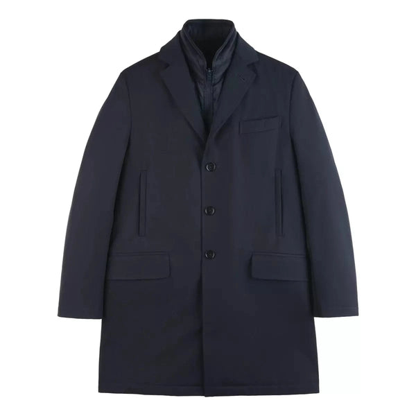 FAY Fay Double Jas In Stretch Technical Gabardine Marine - Match Laren