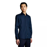 FAY M SHIRT 40 / MARINE FAY Stretch French Collar Shirt -  Match Laren