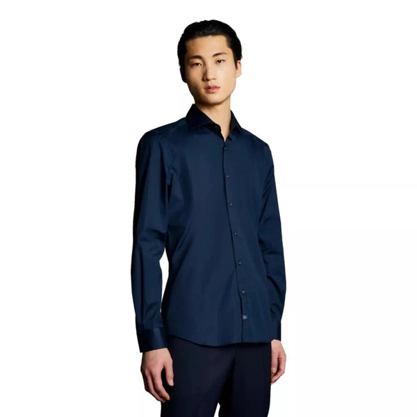 FAY FAY Stretch French Collar Shirt -  Match Laren