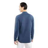 FAY M SHIRT Fay Overhemd In Cotton Jersey Marine - Match Laren