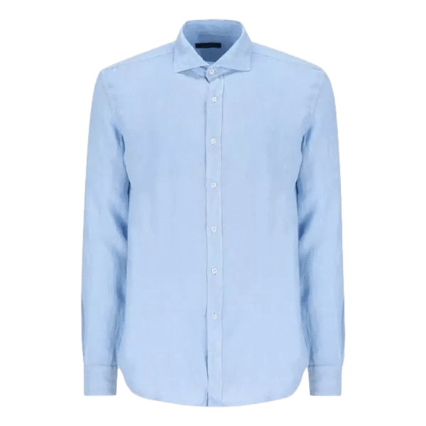 FAY M SHIRT Fay Overhemd Lichtblauw - Match Laren