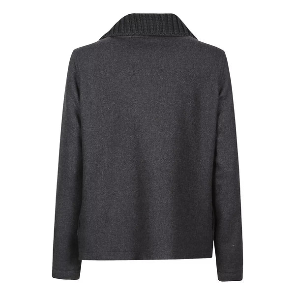 FAY Fay Wollen Cashmere Jas Donkergrijs - Match Laren