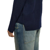 LISA YANG Lisa Yang Mila Sweater Donkerblauw - Match Laren
