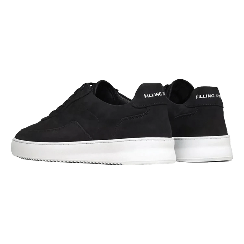 FILLING PIECES M SNEAKER Filling Pieces Sneaker Mondo 2.0 Ripple Nubuck Zwart - Match Laren