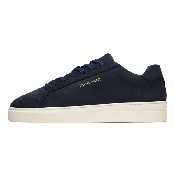 FILLING PIECES M SNEAKER Filling Pieces Tiebreak Grain Sneaker Navy - Match Laren