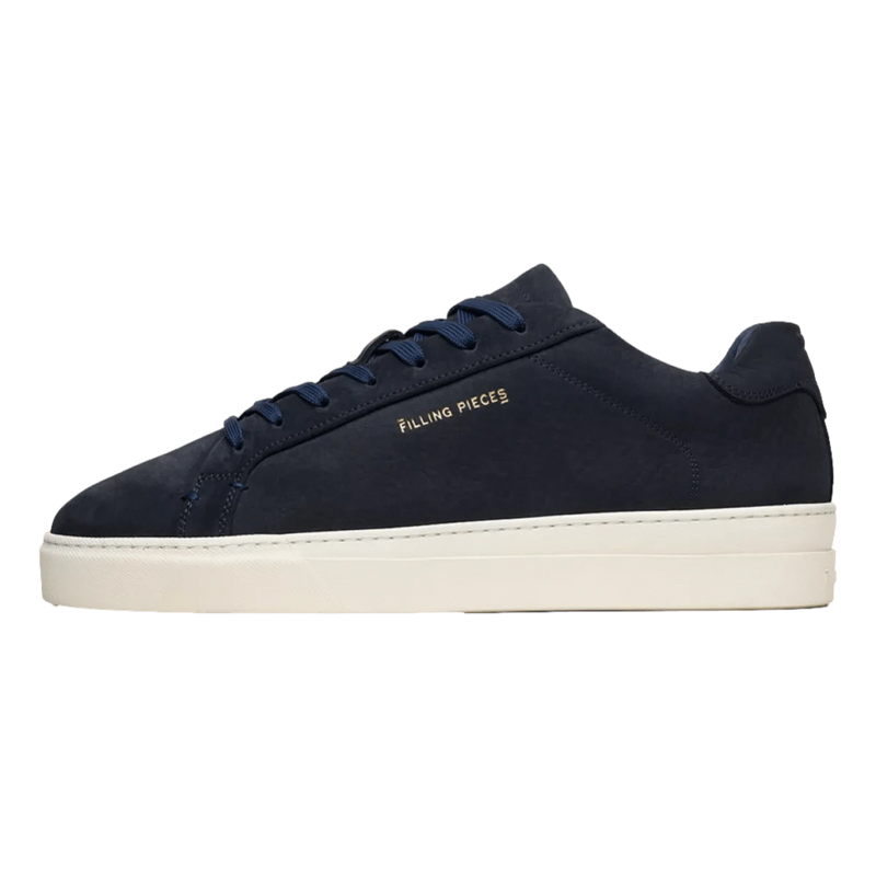 FILLING PIECES M SNEAKER Filling Pieces Tiebreak Grain Sneaker Navy - Match Laren
