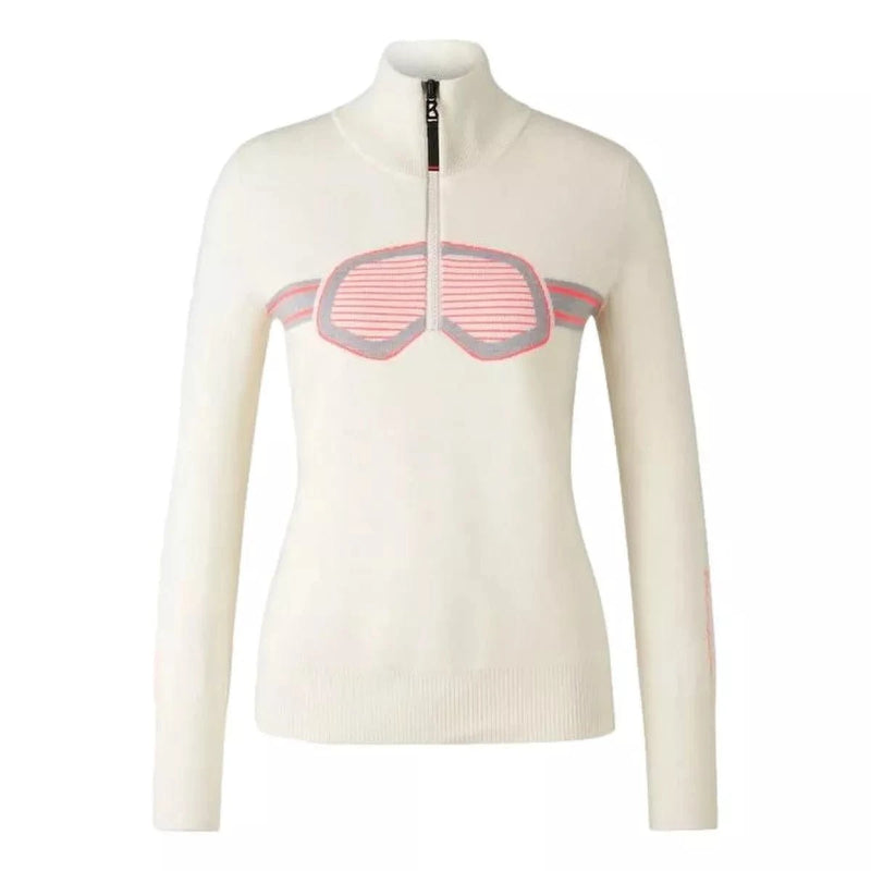 FIRE & ICE SKI TRUI XL / ECRU COMBI Fire & Ice Trui Troyer Azra Ecru Combi - Match Laren