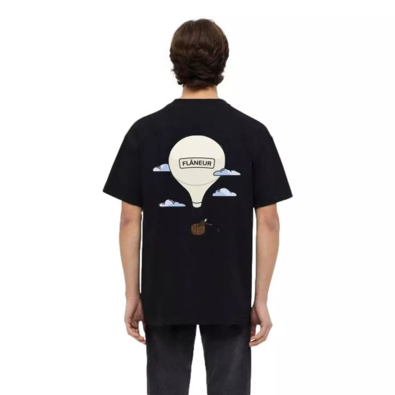FLANEUR Flaneur Aeronautique T-shirt Zwart - Match Laren