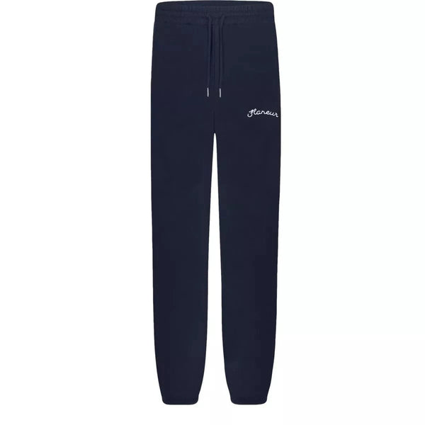 FLANEUR J BROEK S / MARINE Flaneur Signature Joggingbroek Donkerblauw -  Match Laren