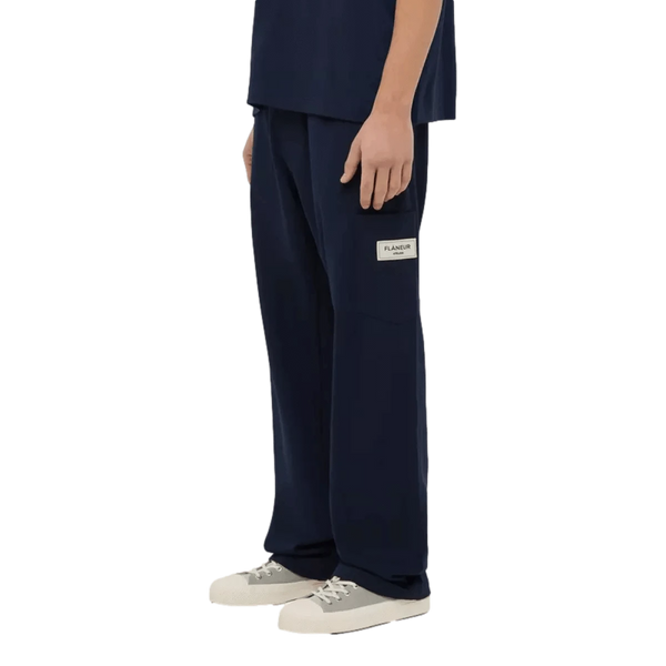 FLANEUR M BROEK Flaneur Atelier Tailored Broek Marine - Match Laren