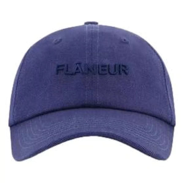 FLANEUR M CAP ONE / MARINE Flaneur Tonal Logo Pet Marine - Match Laren