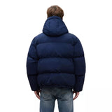 FLANEUR M JACK Flaneur Signature Puffer Jacket Donkerblauw - Match Laren