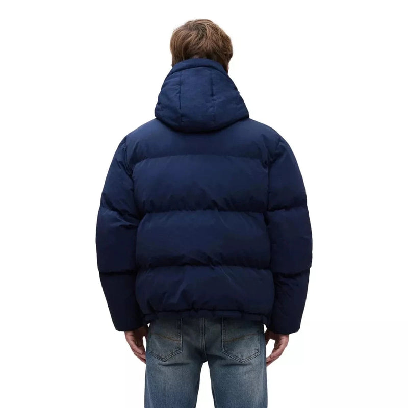 FLANEUR M JACK Flaneur Signature Puffer Jacket Donkerblauw - Match Laren