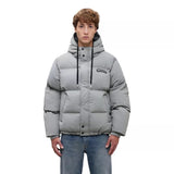 FLANEUR M JACK Flaneur Signature Puffer Jacket Grijs - Match Laren