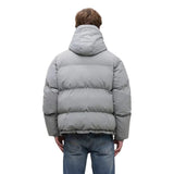 FLANEUR M JACK Flaneur Signature Puffer Jacket Grijs - Match Laren