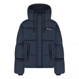 FLANEUR M JACK Flaneur Signature Puffer Jas Navy - Match Laren