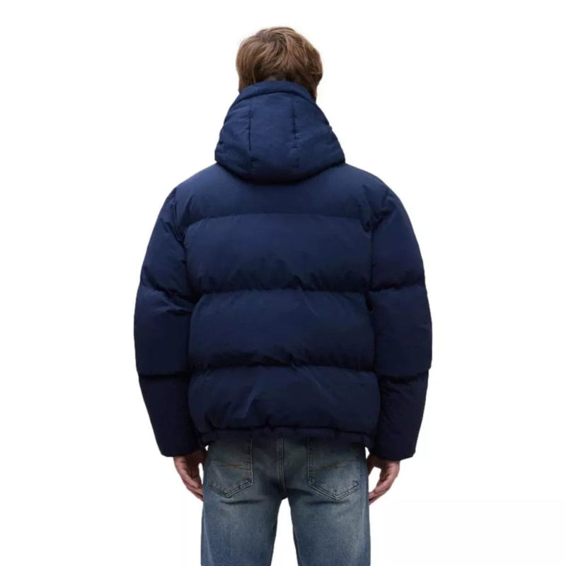 FLANEUR M JACK Flaneur Signature Puffer Jas Navy - Match Laren