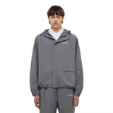 FLANEUR M JACK Flaneur Turtle Nylon Jack Grijs - Match Laren