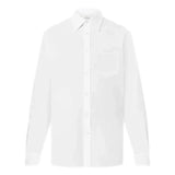 FLANEUR M SHIRT Flaneur Katoenen Poplin Shirt Wit - Match Laren