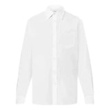 FLANEUR M SHIRT Flaneur Katoenen Poplin Shirt Wit - Match Laren